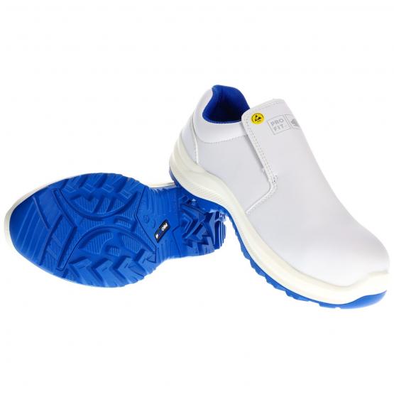 ESD Sicherheitsschuhe S2 Arctos white halb Seitenansicht