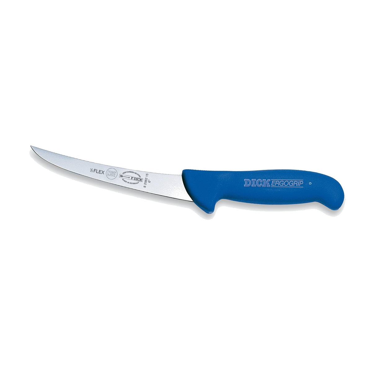 DICK ErgoGrip Ausbeinmesser halbflexibel 15 cm, blau (8 2982 15)