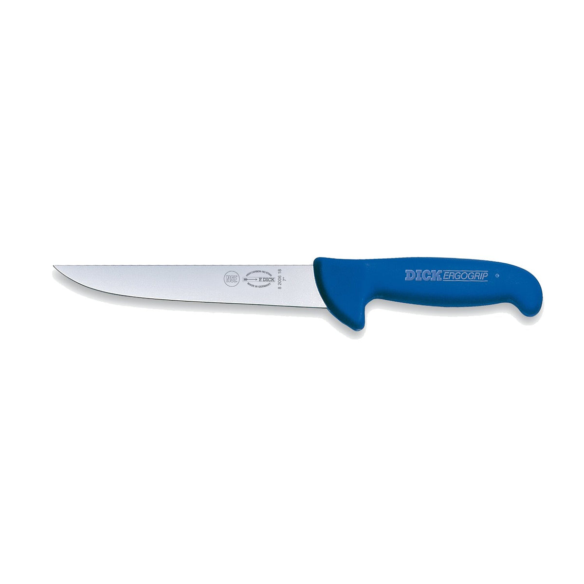 DICK ErgoGrip Stechmesser steif, gerade 18 cm, blau (8 2006 18)