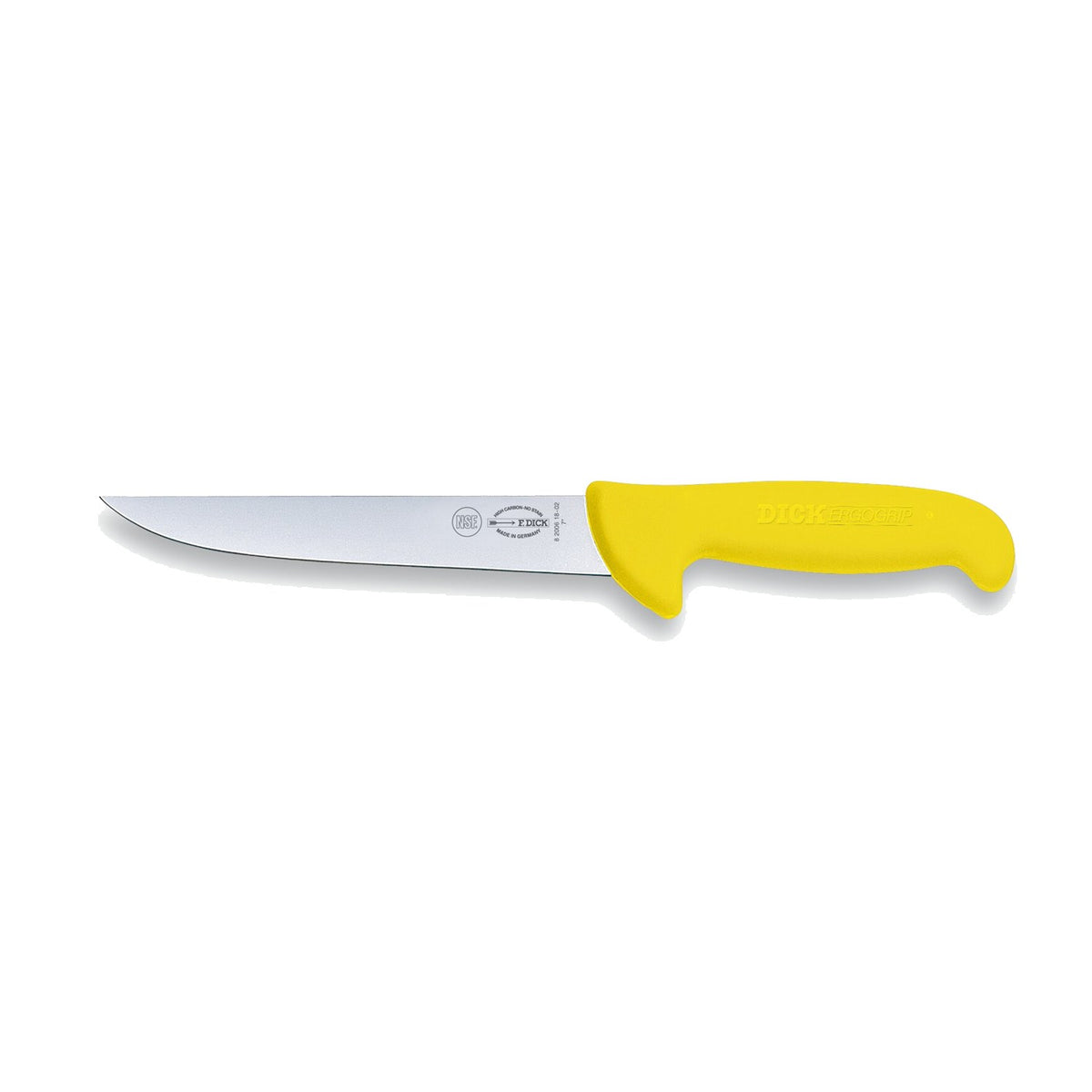 DICK ErgoGrip Stechmesser steif, gerade 18 cm, gelb (8 2006 18-02)