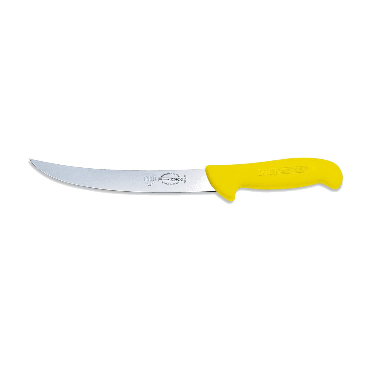 DICK ErgoGrip Zerlegemesser steif 21 cm, gelb (8 2425 21-02)