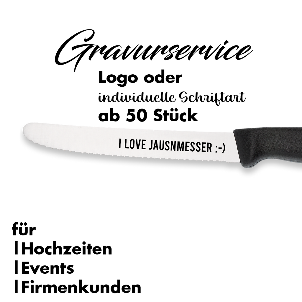 Jausnmesser Original mit individueller Gravur
