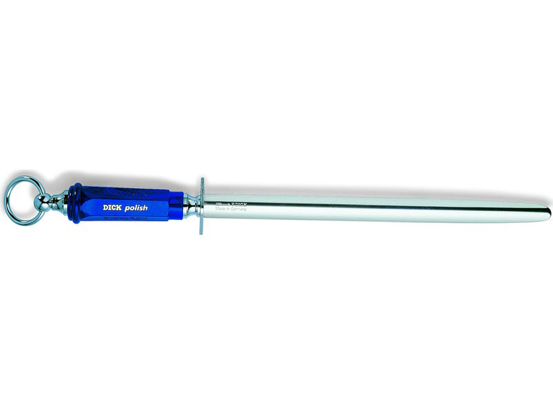 Dick Stahl Polisch blau poliert, blauer Kunststoffgriff 75503-30
